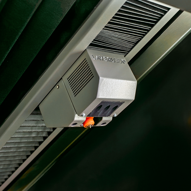 dettaglio estrusore e soffietto