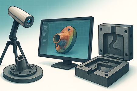 Ingegneria inversa su particolari in fusione metallica