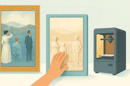 Progetto museale di inclusività per non vedenti tramite la stampa 3D